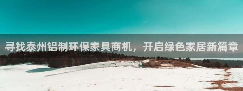 杏耀3代理：寻找泰州铝制环保家具商机，开启绿色家居新篇章