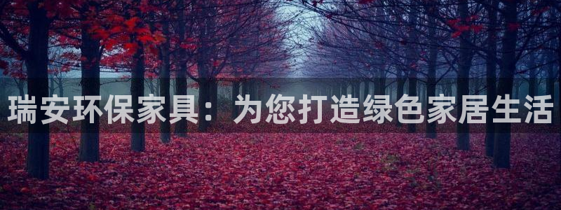 杏耀测速登录地址：瑞安环保家具：为您打造绿色家居生活